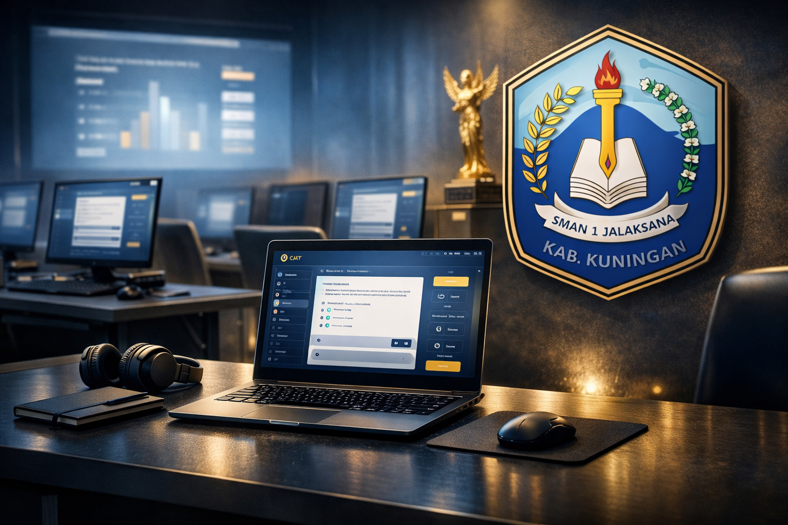 CAT SMAN 1 Jalaksana